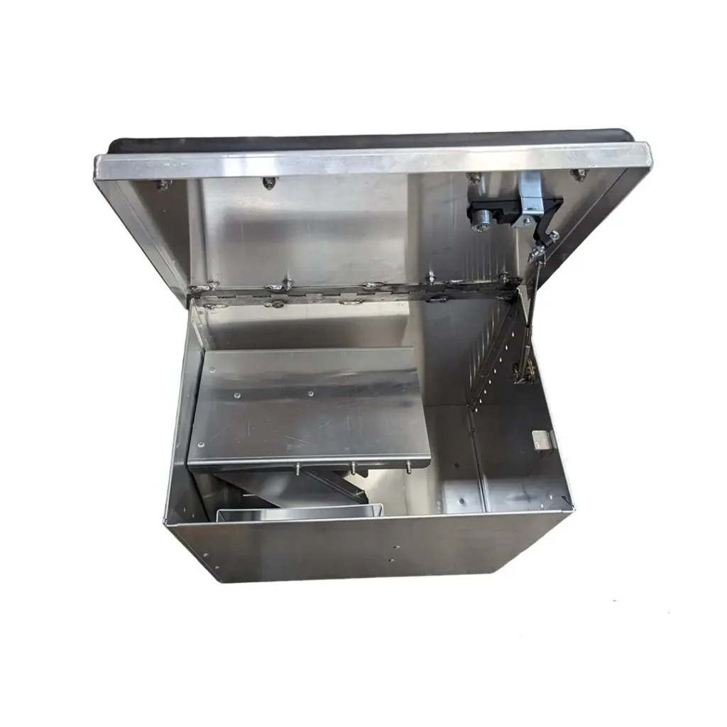CENTER CONSOLE, ALUMINUM, CN STYLE FOR FORD SD MY 2017+